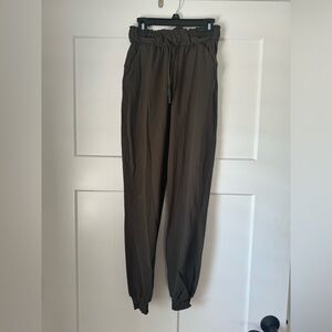 Dark Green Lululemon Soft Jersey Classic-Fit Mid-Rise Jogger